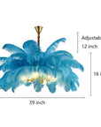 Nordic Chandelier Flush Mount Ceiling Light - From Where - 