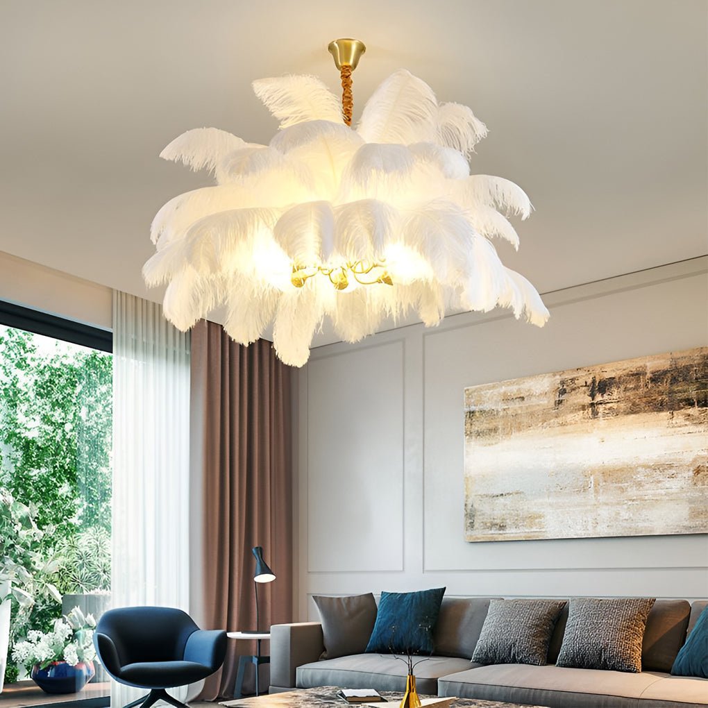 Nordic Chandelier Flush Mount Ceiling Light - From Where - 