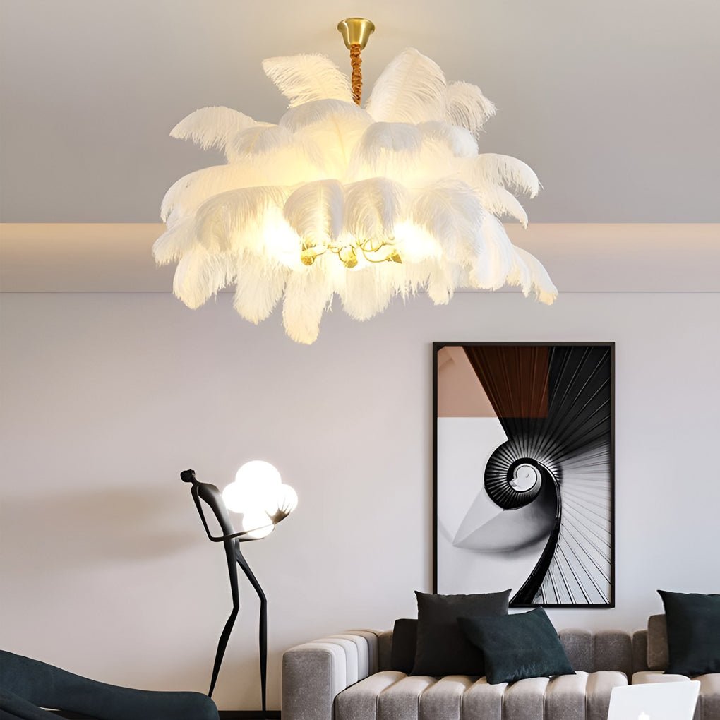 Nordic Chandelier Flush Mount Ceiling Light - From Where - 