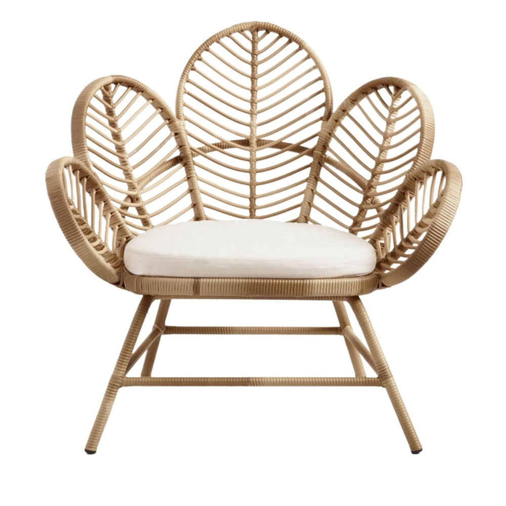Nordic Rattan Flower Sofa Chair - From Where - 