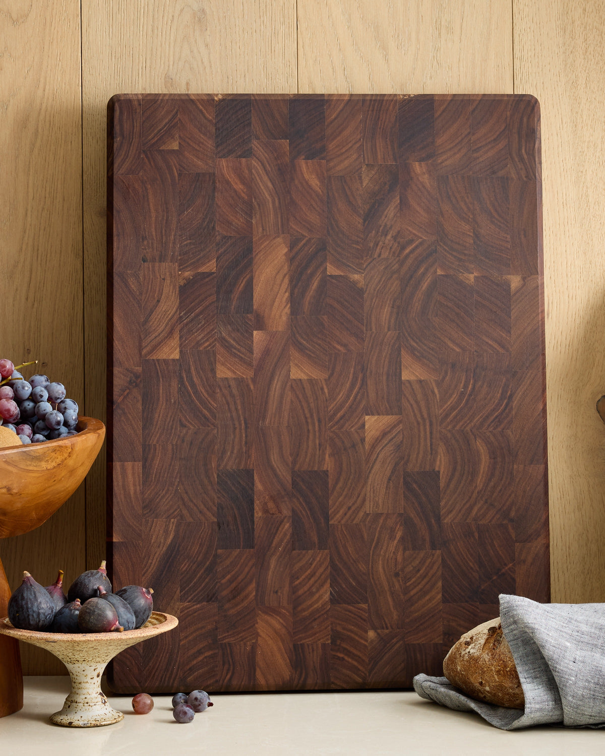North American Walnut End Grain Butcher Block - From Where Finds -