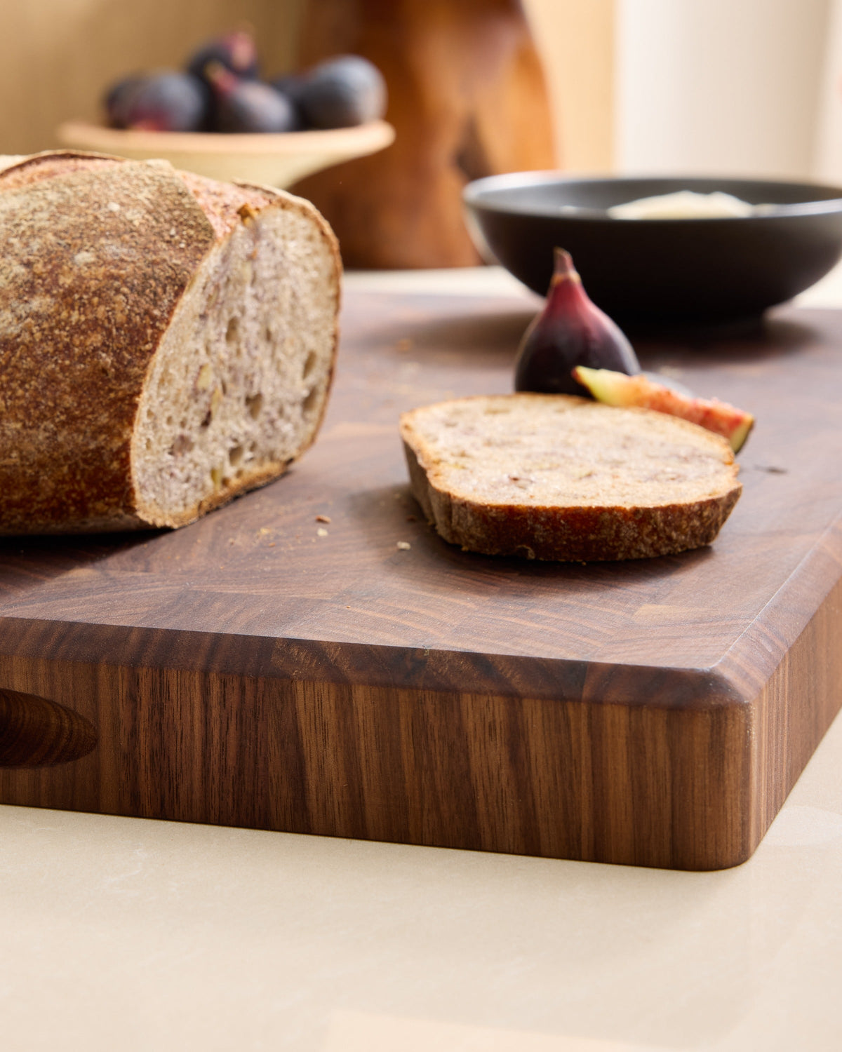 North American Walnut End Grain Butcher Block - From Where Finds -