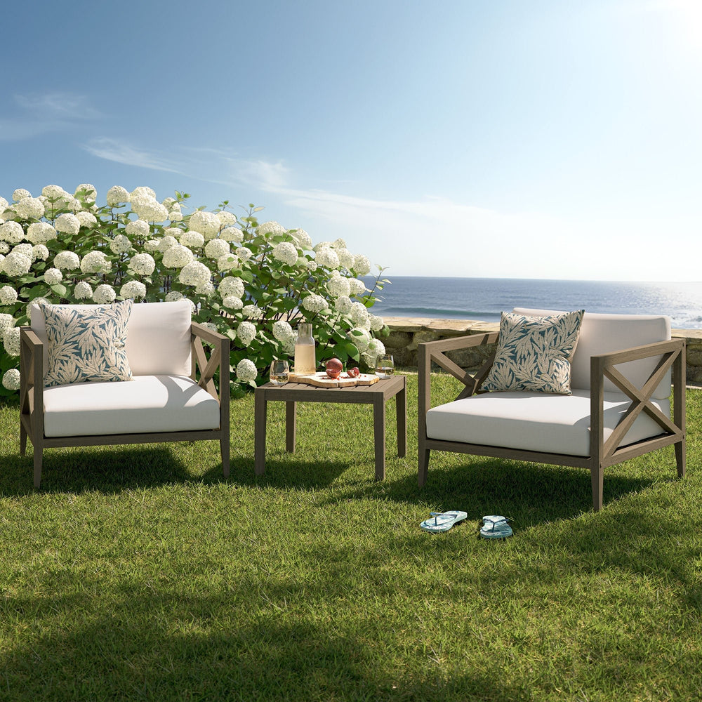 Northlake 3 - Piece Teak Outdoor Chair Set - From Where Finds - 