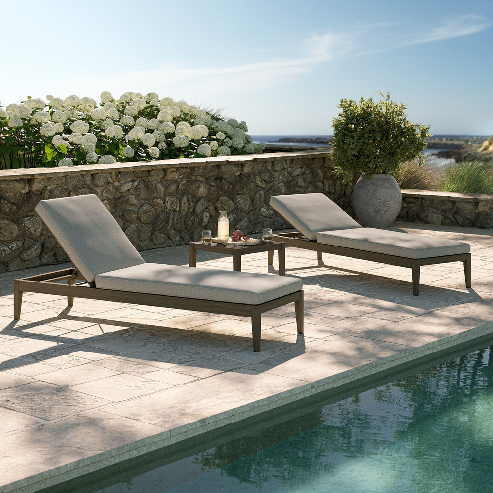 Northlake 3 - Piece Teak Outdoor Chaise Set - From Where Finds - 