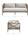 Northlake 5 - Piece Outdoor Teak Wood Furniture Set - From Where Finds - 