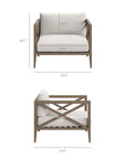 Northlake 5 - Piece Outdoor Teak Wood Furniture Set - From Where Finds - 