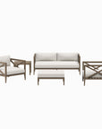 Northlake 5 - Piece Outdoor Teak Wood Furniture Set - From Where Finds - 