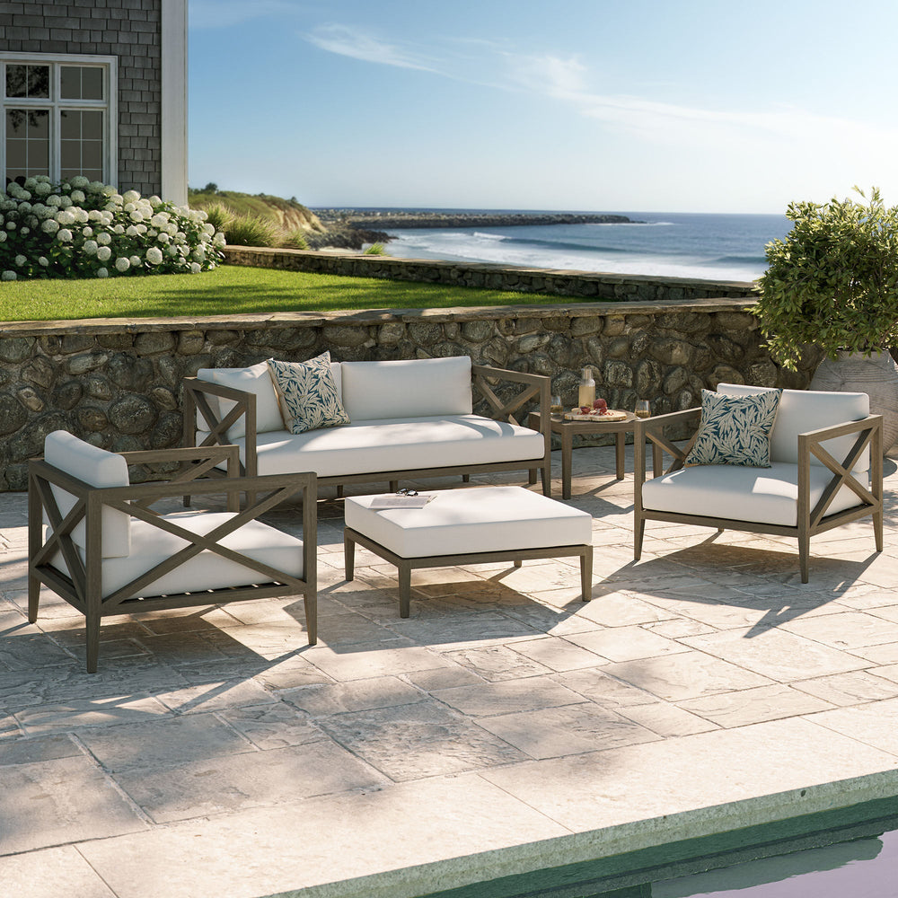 Northlake 5 - Piece Outdoor Teak Wood Furniture Set - From Where Finds - 