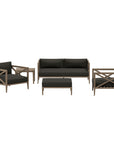 Northlake 5 - Piece Outdoor Teak Wood Furniture Set - From Where Finds - 