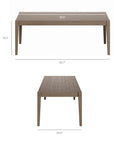 Northlake 7 - Piece Outdoor Teak Wood Dining Set - From Where Finds - 
