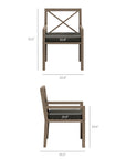 Northlake 7 - Piece Outdoor Teak Wood Dining Set - From Where Finds - 