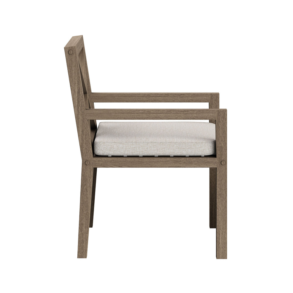 Northlake 9 - Piece Outdoor Teak Wood Dining Set - From Where Finds - 
