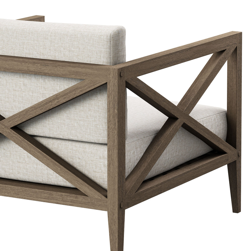 Northlake Outdoor Teak Armchair - From Where Finds - 