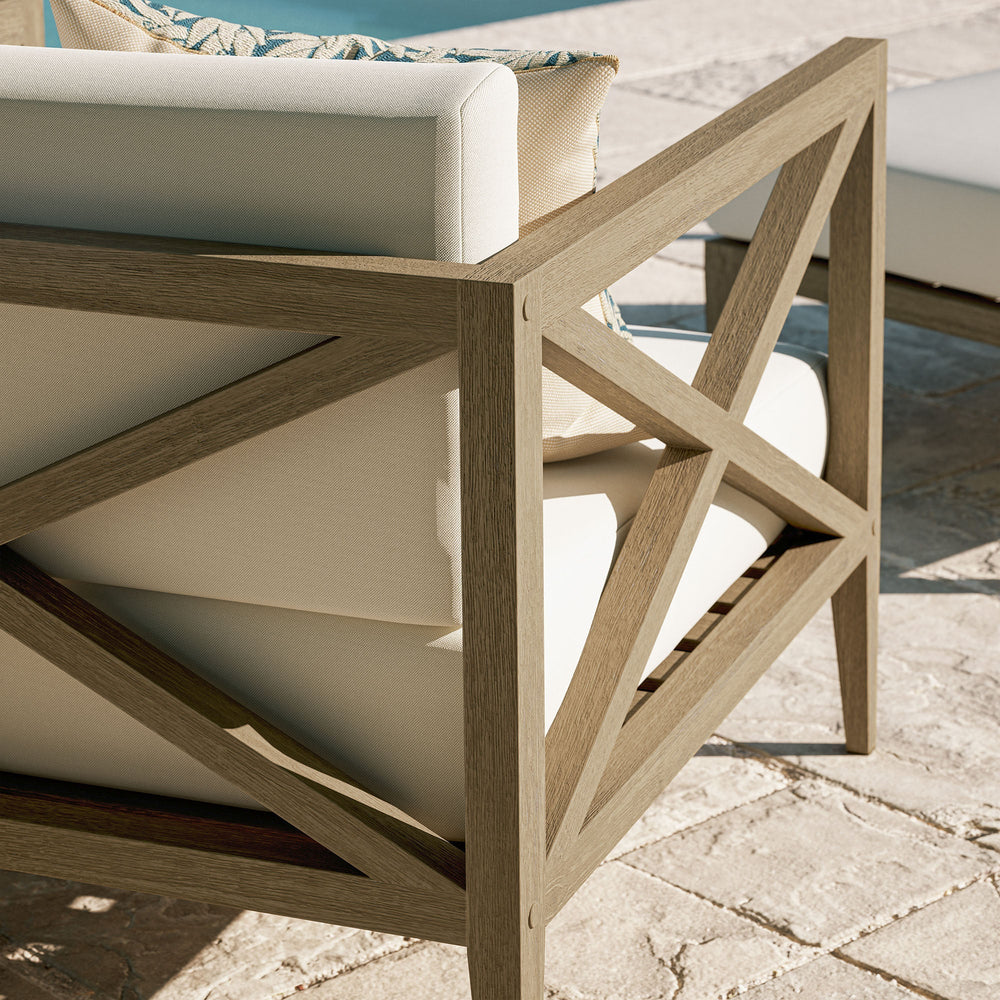 Northlake Outdoor Teak Armchair - From Where Finds - 