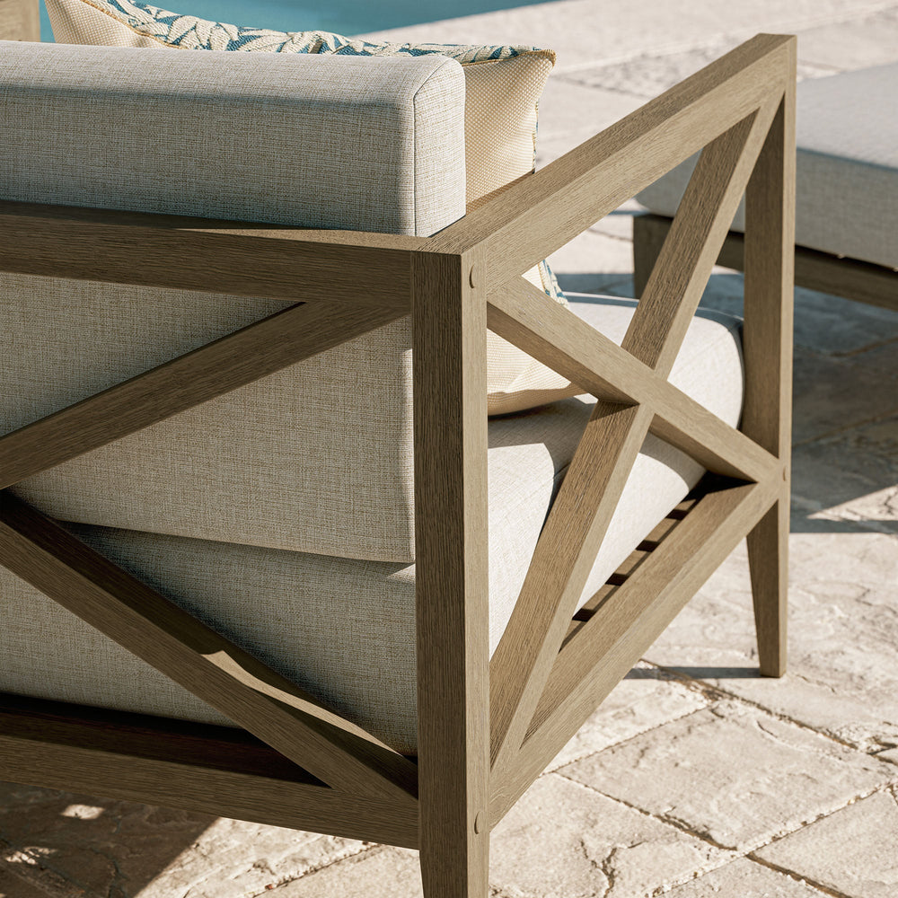 Northlake Outdoor Teak Armchair - From Where Finds - 