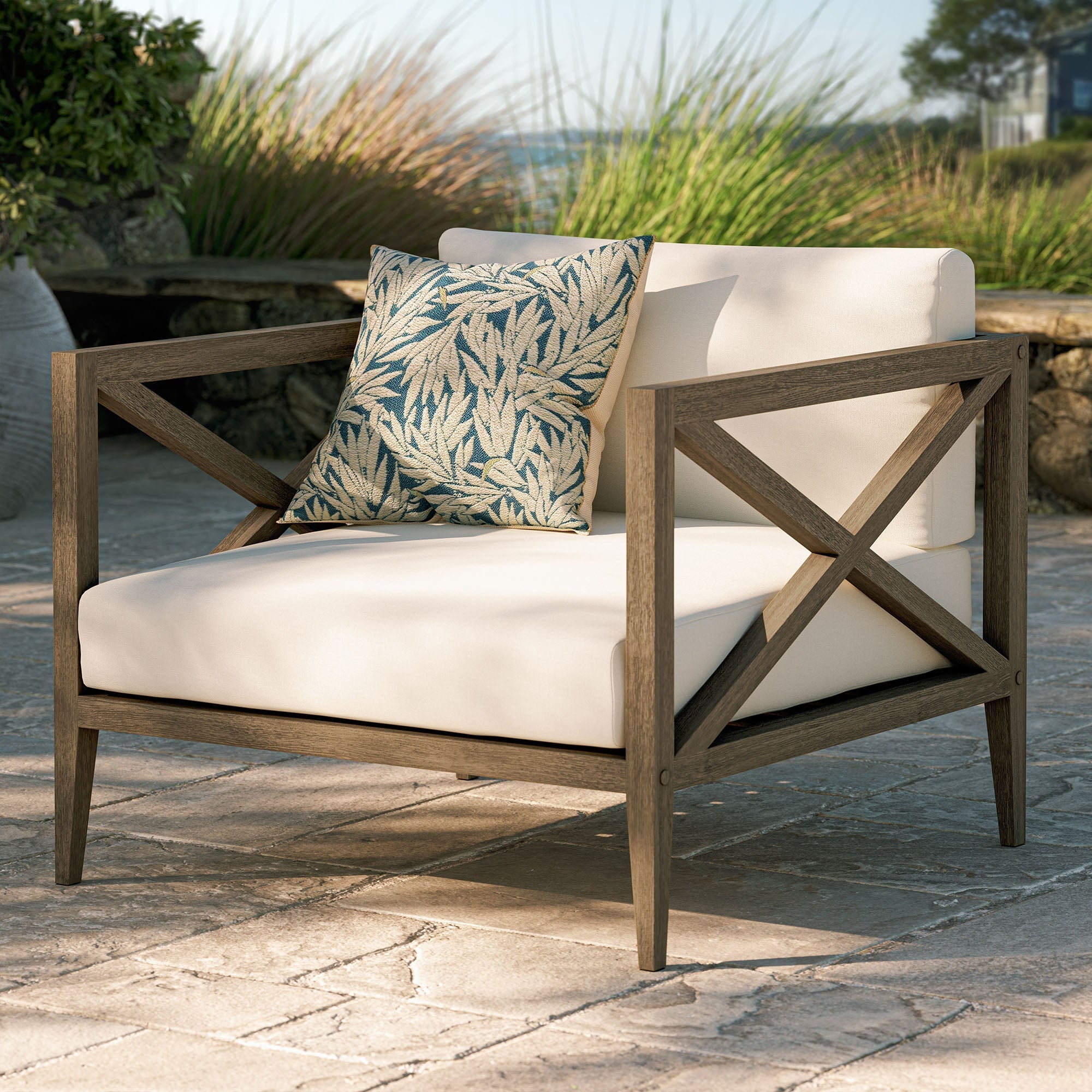 Northlake Outdoor Teak Armchair - From Where Finds - 