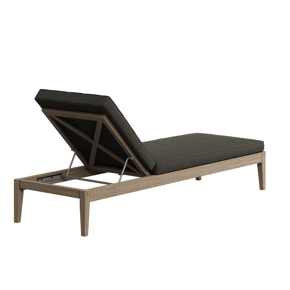 Northlake Outdoor Teak Chaise Lounge - From Where Finds - 