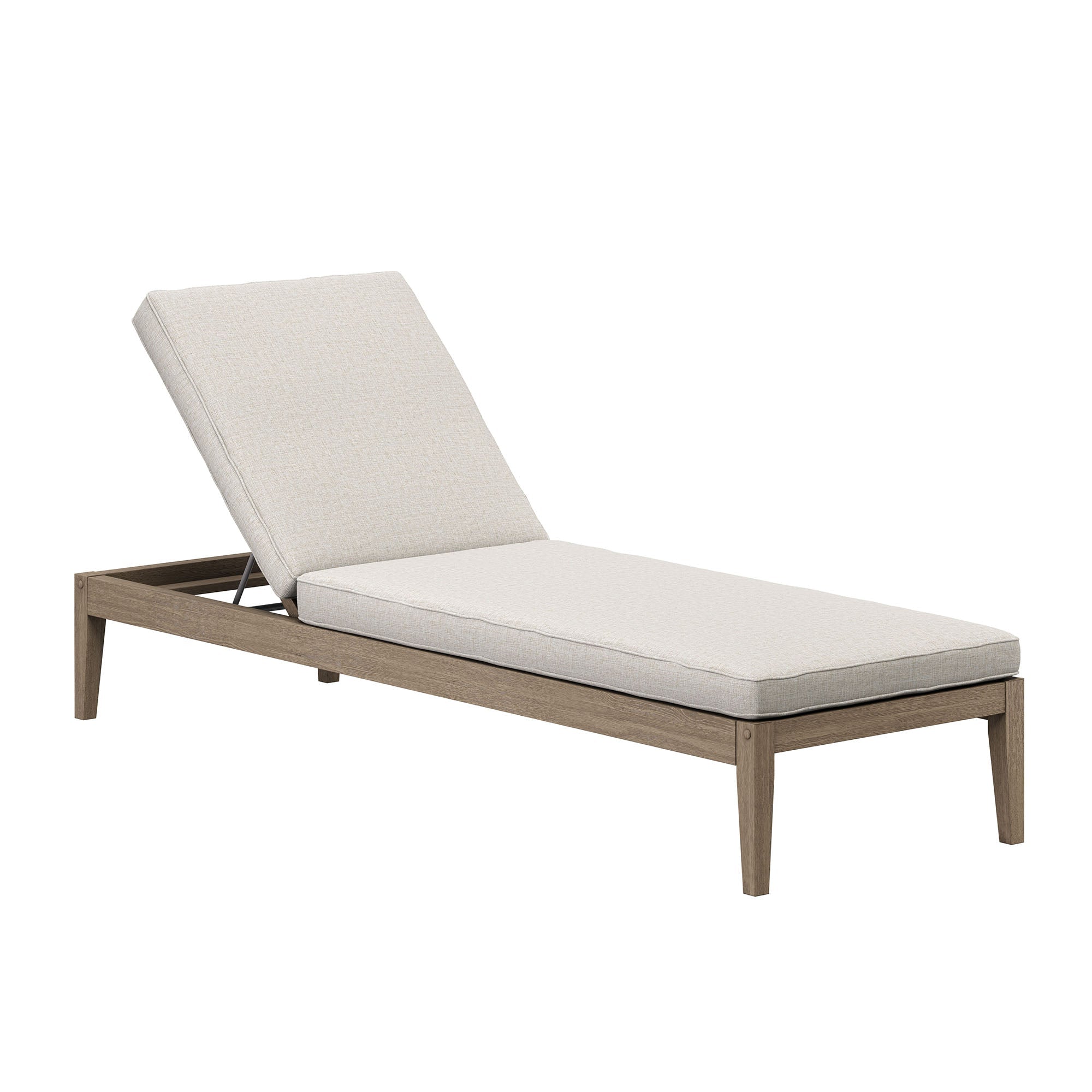 Northlake Outdoor Teak Chaise Lounge - From Where Finds - 