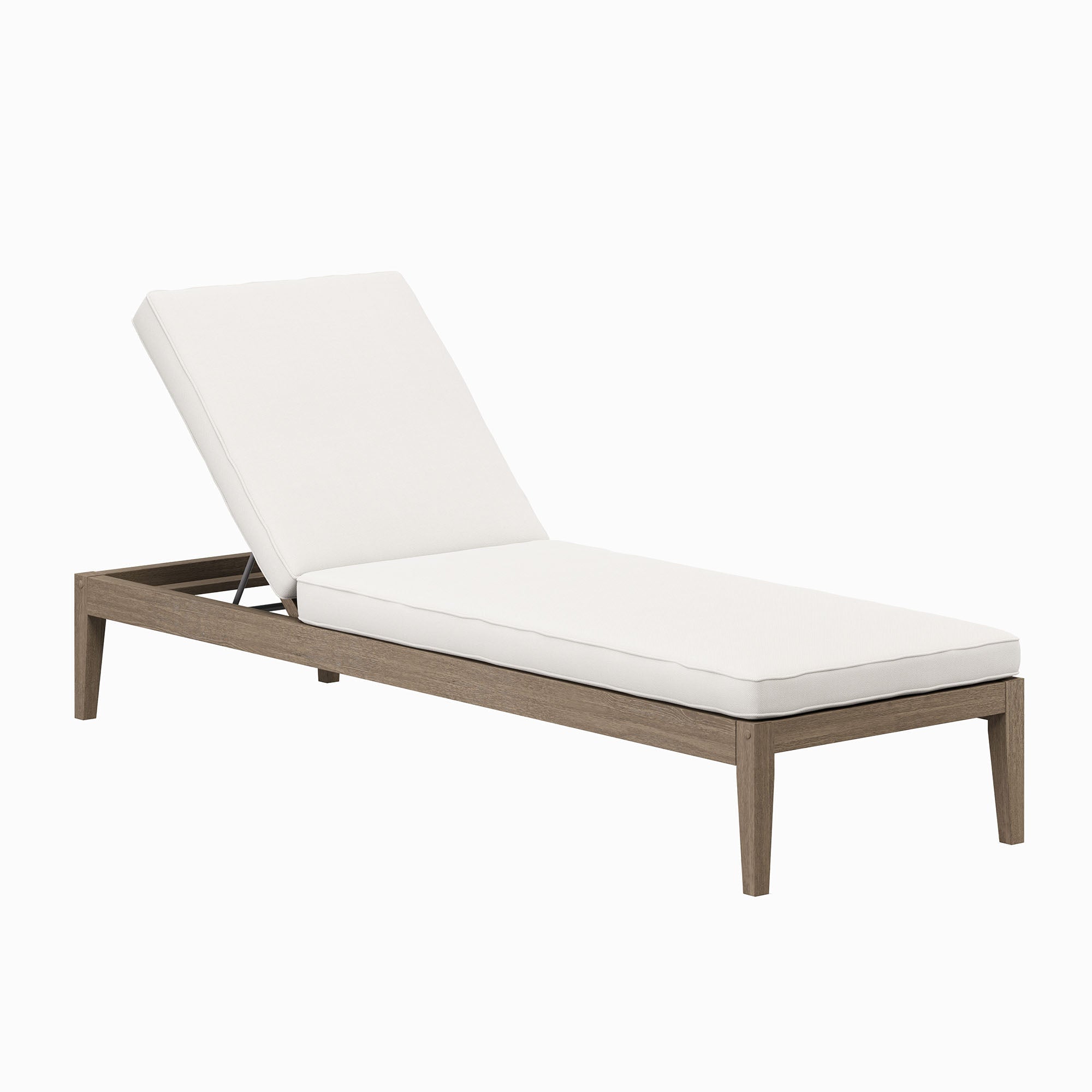 Northlake Outdoor Teak Chaise Lounge - From Where Finds - 