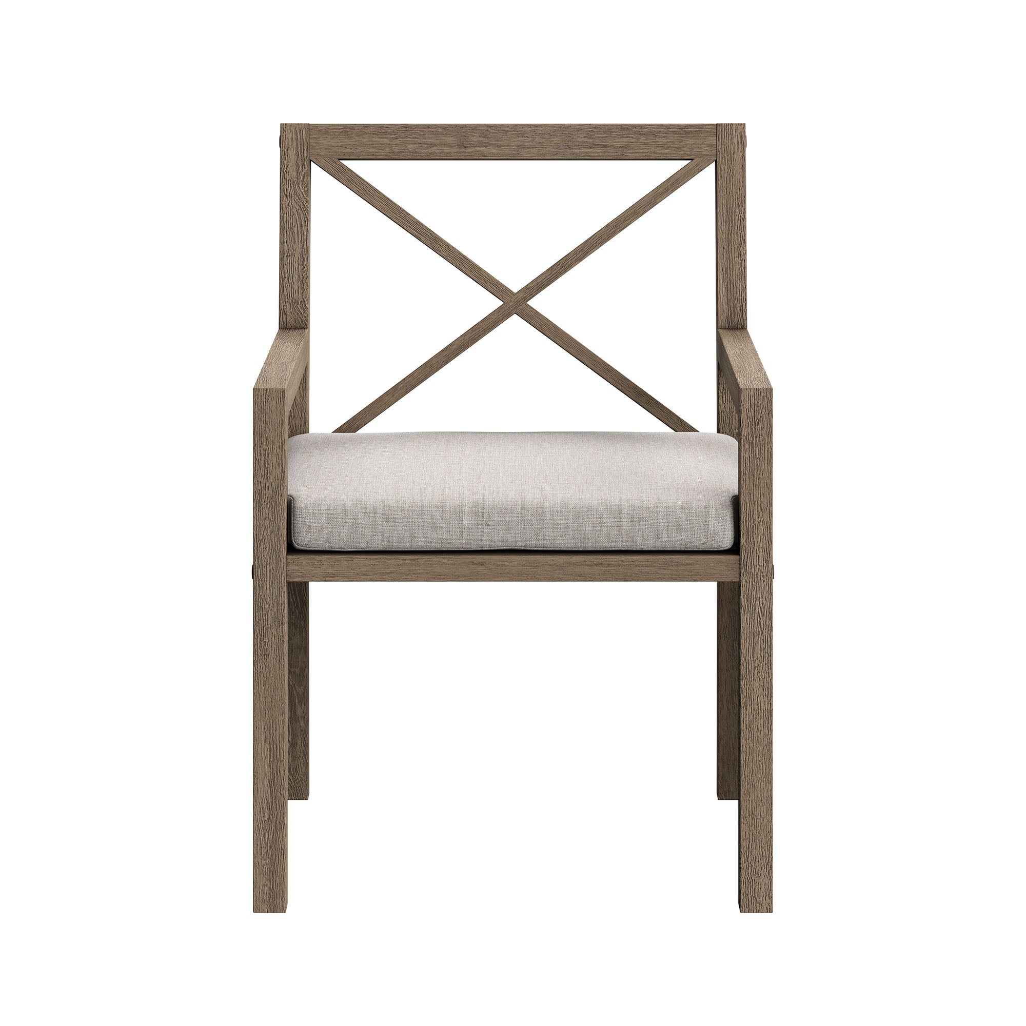 Northlake Outdoor Teak Dining Armchair - From Where Finds - 
