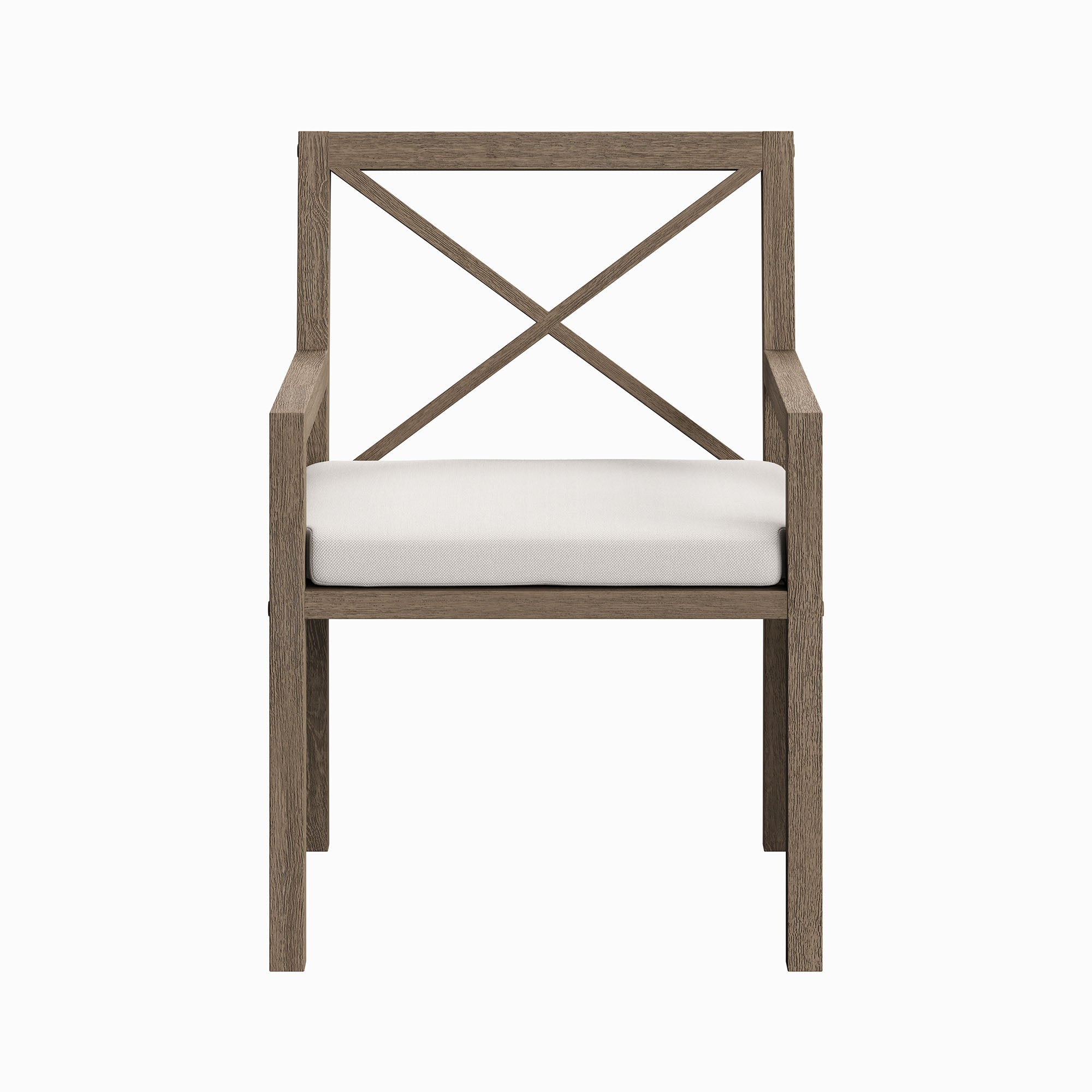 Northlake Outdoor Teak Dining Armchair - From Where Finds - 