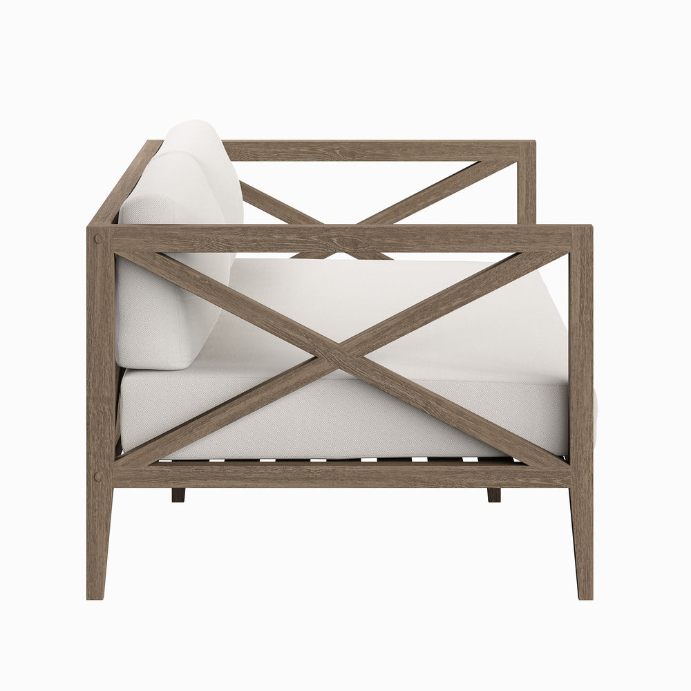 Northlake Outdoor Teak Loveseat - From Where Finds - 