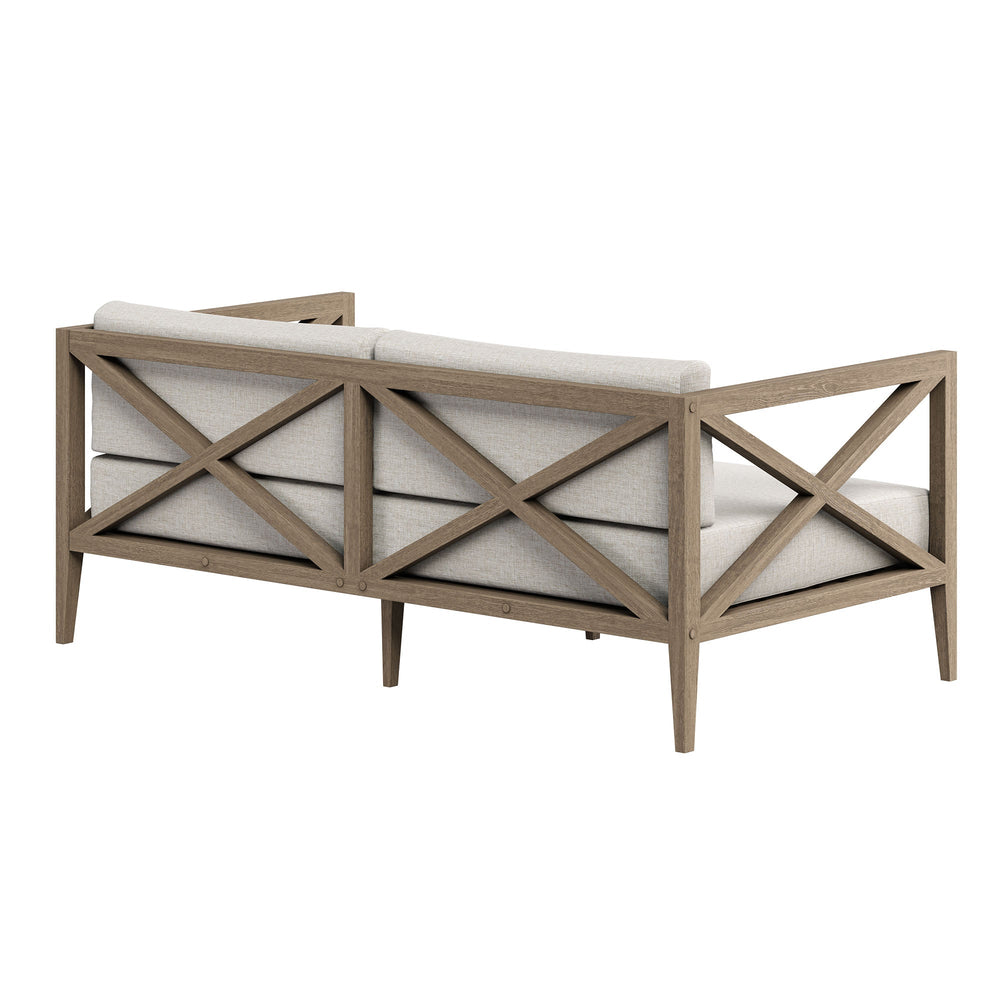 Northlake Outdoor Teak Loveseat - From Where Finds - 