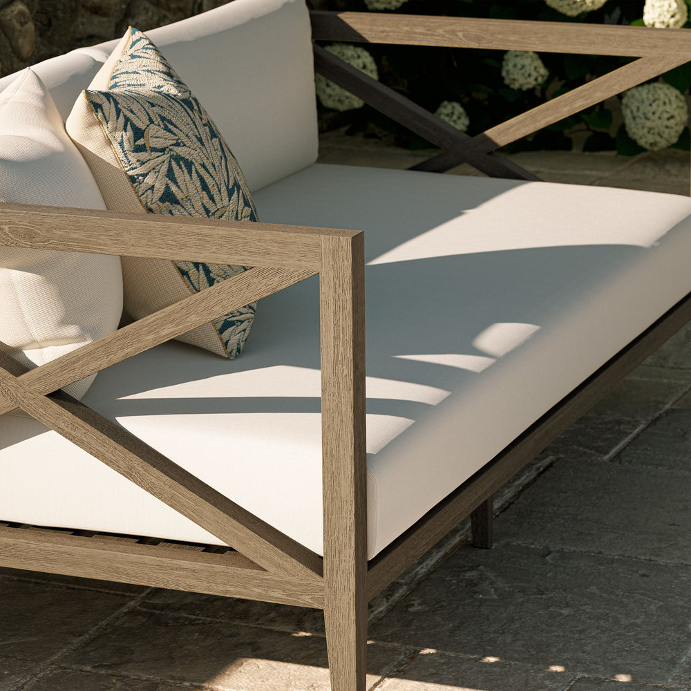 Northlake Outdoor Teak Loveseat - From Where Finds - 