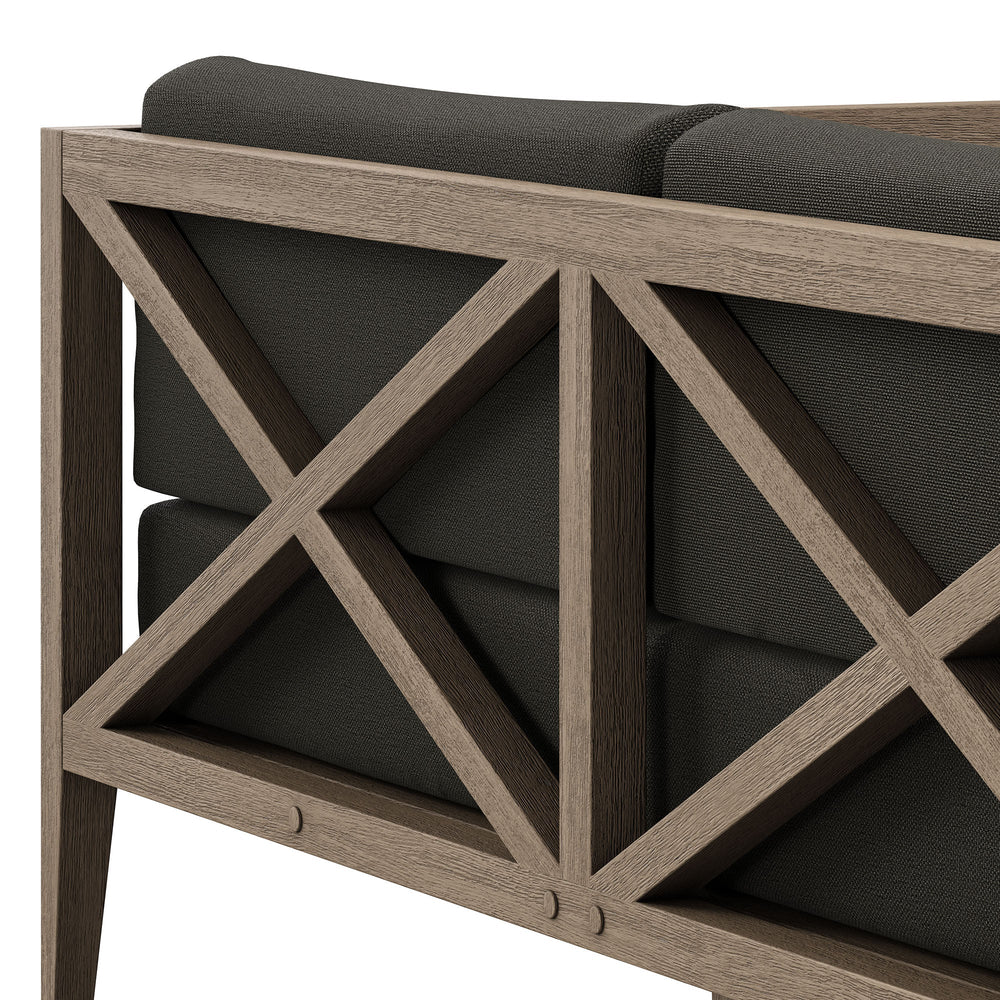 Northlake Outdoor Teak Loveseat - From Where Finds - 