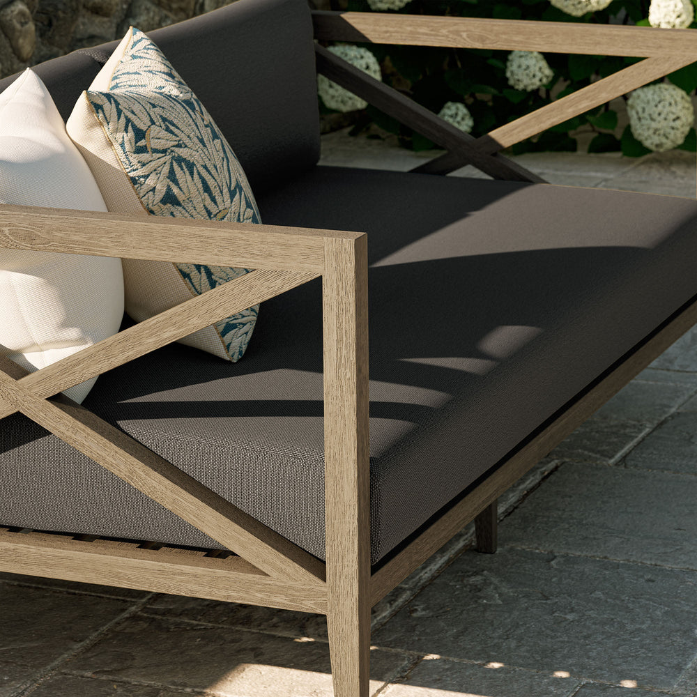 Northlake Outdoor Teak Loveseat - From Where Finds - 