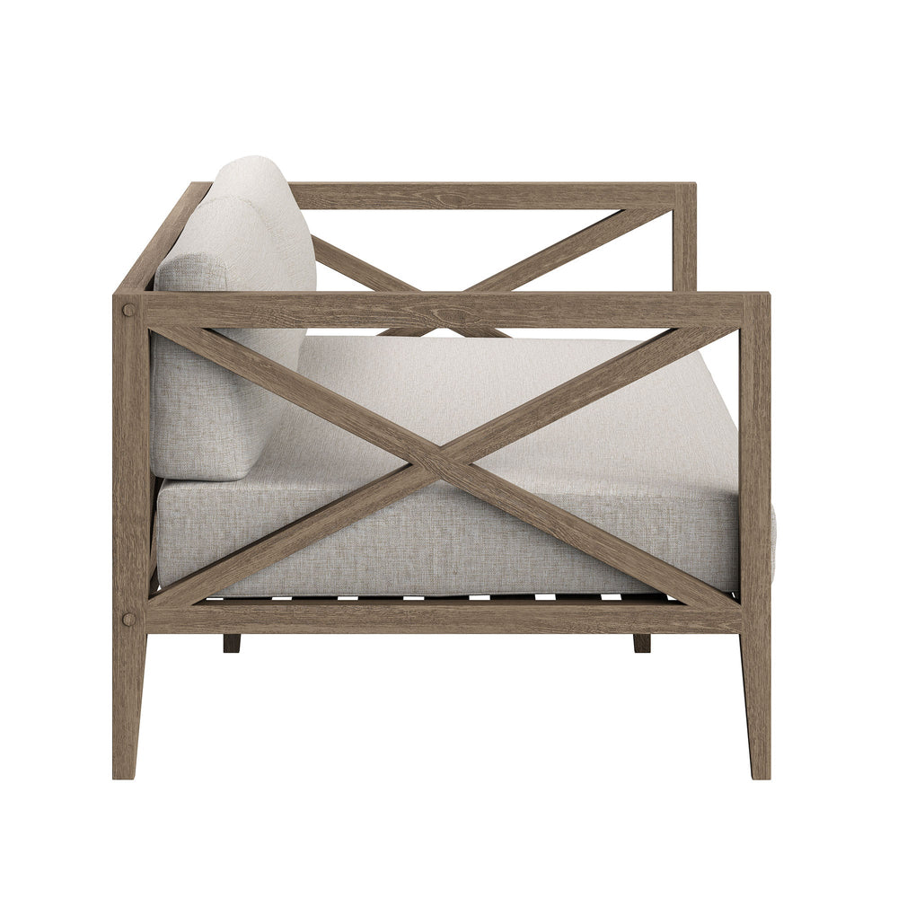Northlake Outdoor Teak Loveseat - From Where Finds - 