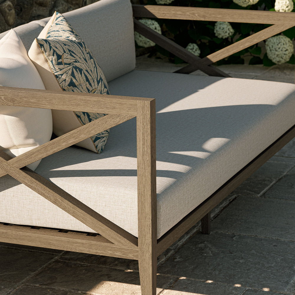 Northlake Outdoor Teak Loveseat - From Where Finds - 