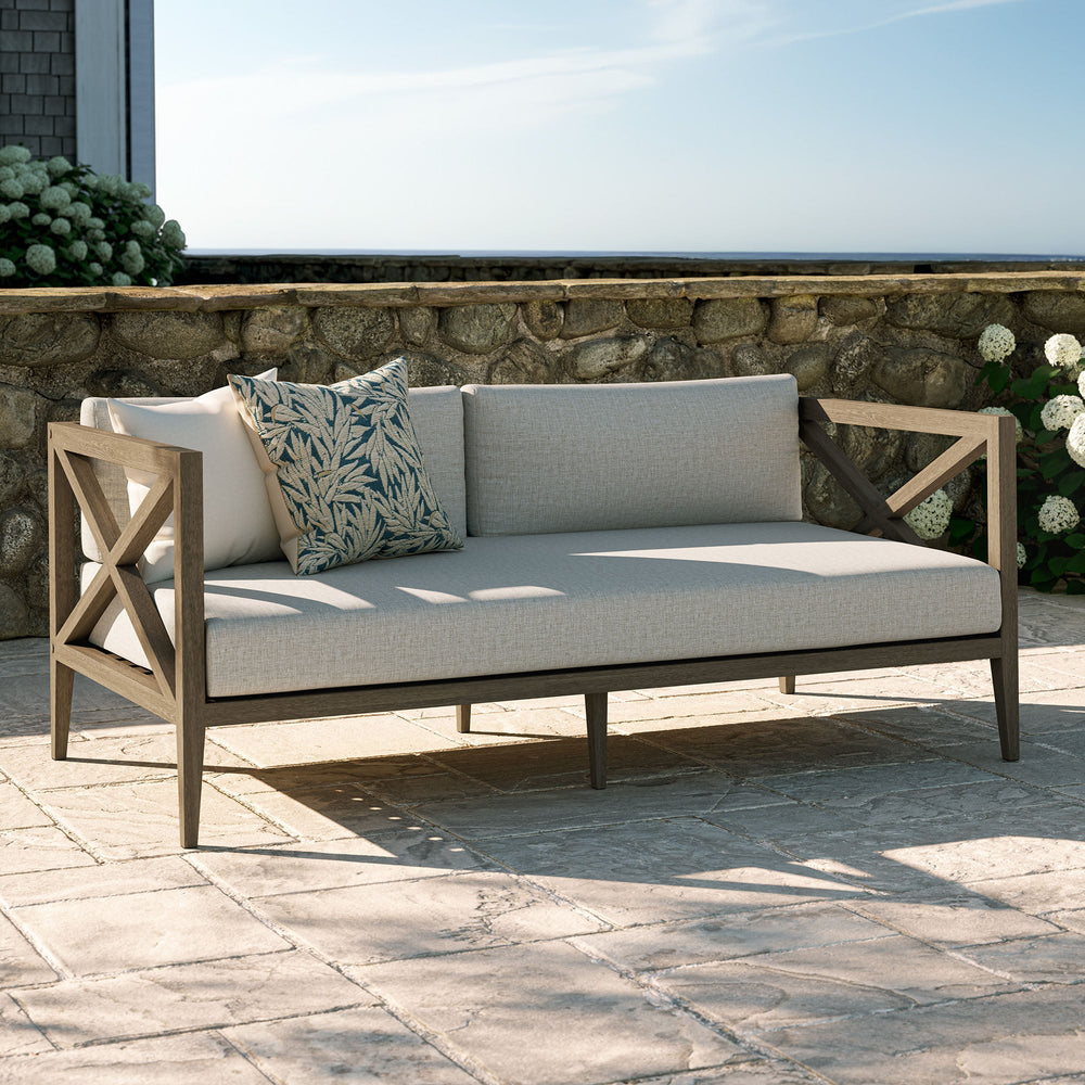 Northlake Outdoor Teak Loveseat - From Where Finds - 