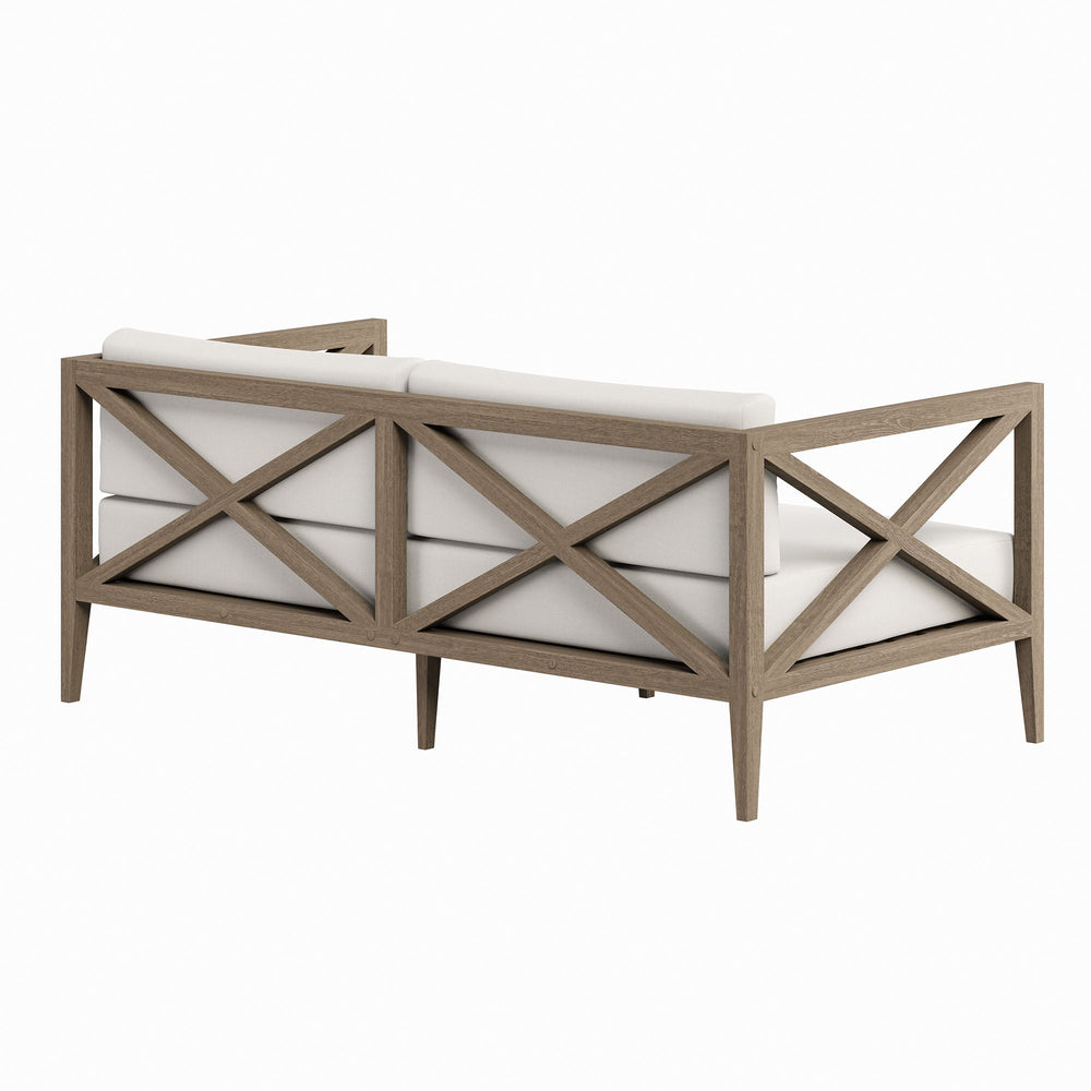 Northlake Outdoor Teak Loveseat - From Where Finds - 