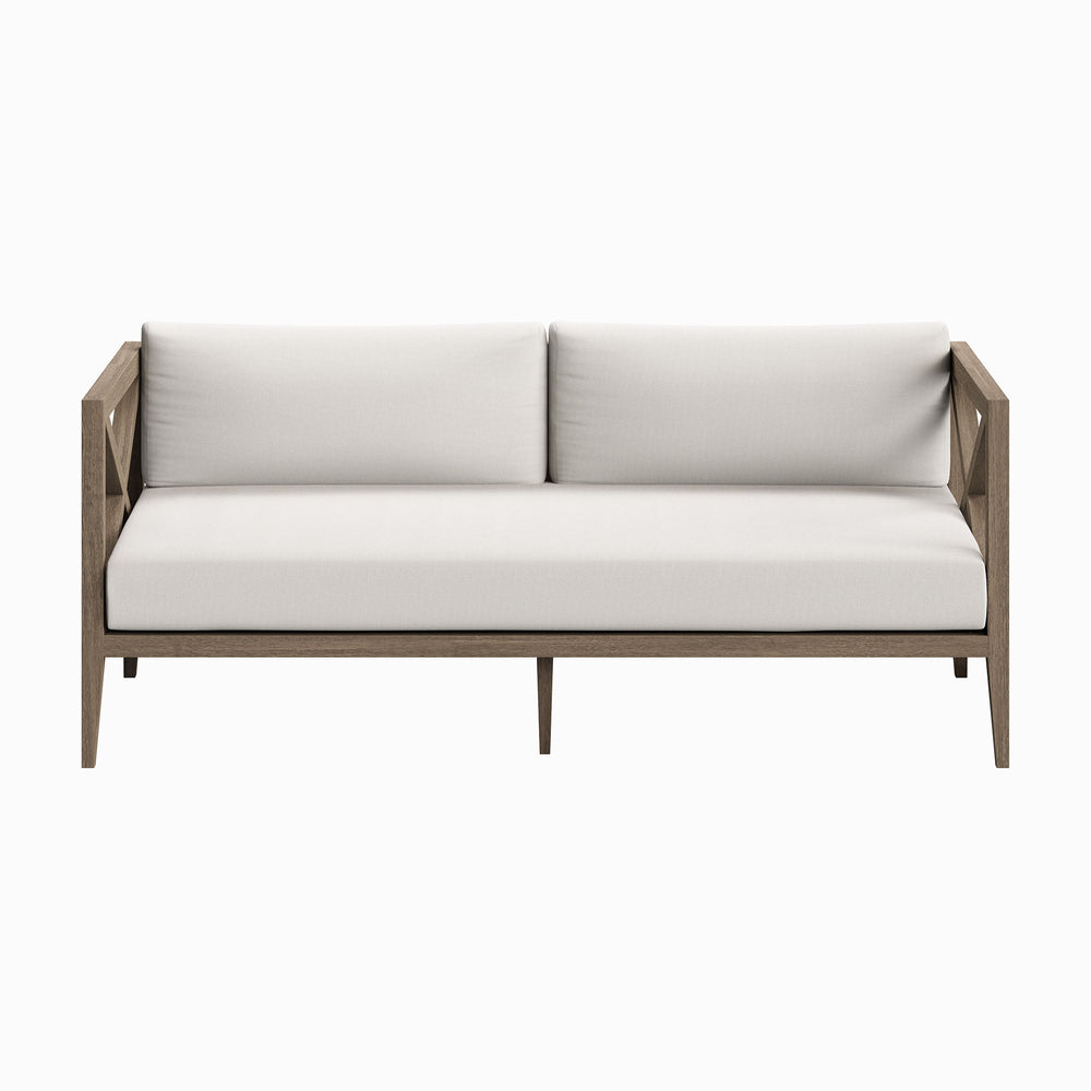 Northlake Outdoor Teak Loveseat - From Where Finds - 