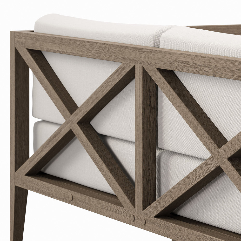 Northlake Outdoor Teak Loveseat - From Where Finds - 