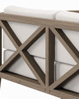 Northlake Outdoor Teak Loveseat - From Where Finds - 