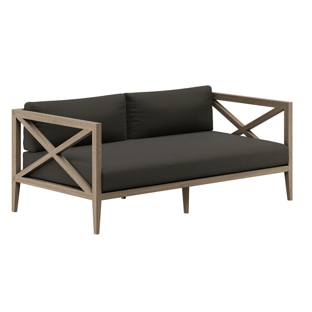 Northlake Outdoor Teak Loveseat - From Where Finds - 
