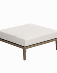 Northlake Outdoor Teak Ottoman - From Where Finds - 
