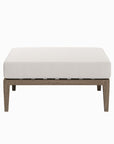Northlake Outdoor Teak Ottoman - From Where Finds - 