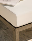 Northlake Outdoor Teak Ottoman - From Where Finds - 