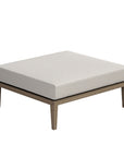 Northlake Outdoor Teak Wood Loveseat and Ottoman Set - From Where Finds - 