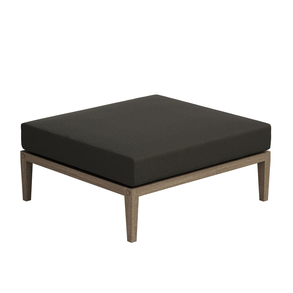 Northlake Outdoor Teak Wood Loveseat and Ottoman Set - From Where Finds - 