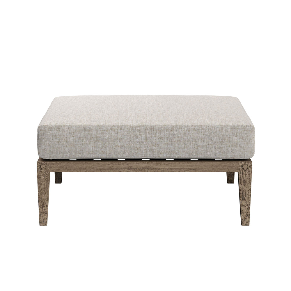 Northlake Outdoor Teak Wood Loveseat and Ottoman Set - From Where Finds - 