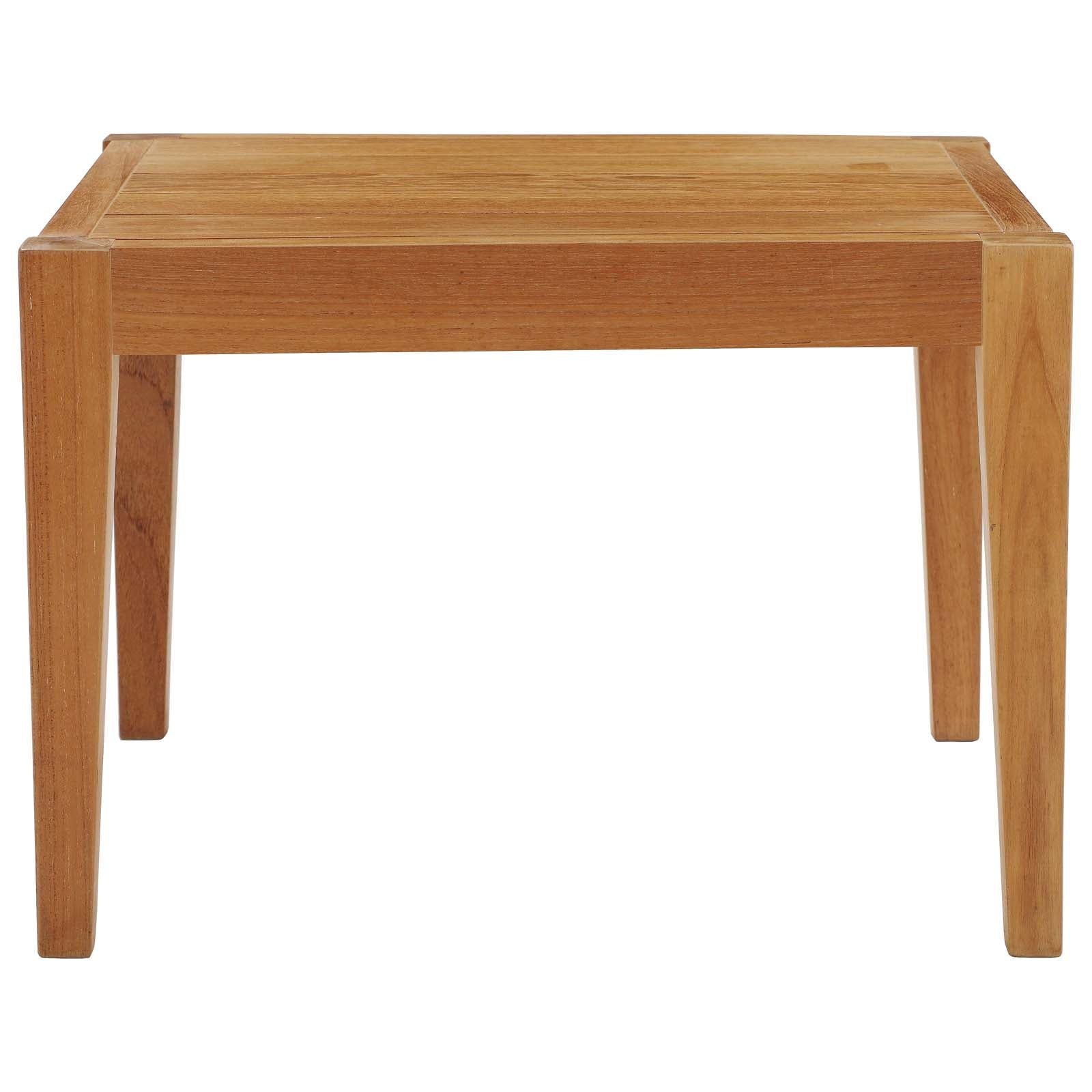 Northlake Teak Outdoor Side Table - From Where Finds - 