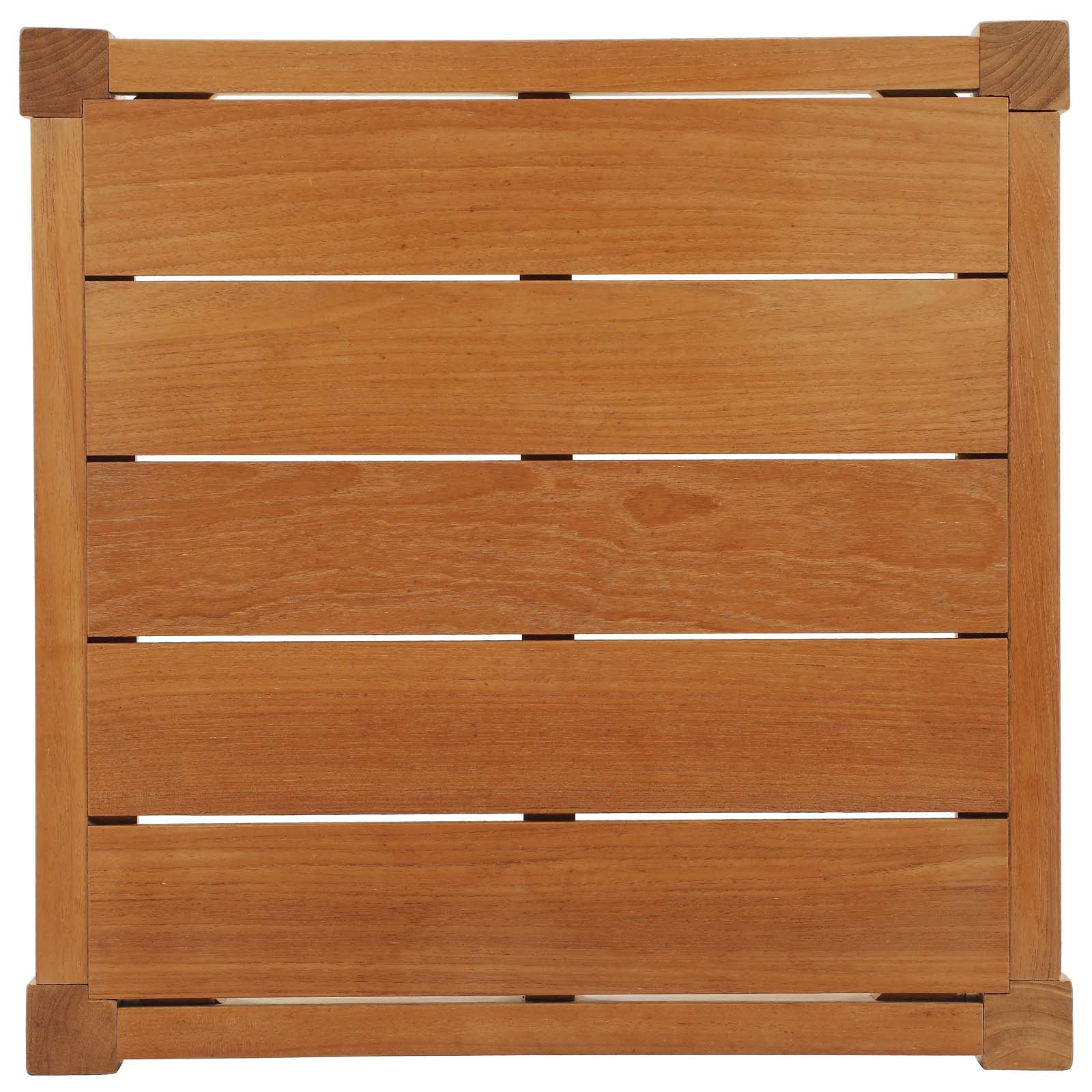 Northlake Teak Outdoor Side Table - From Where Finds - 