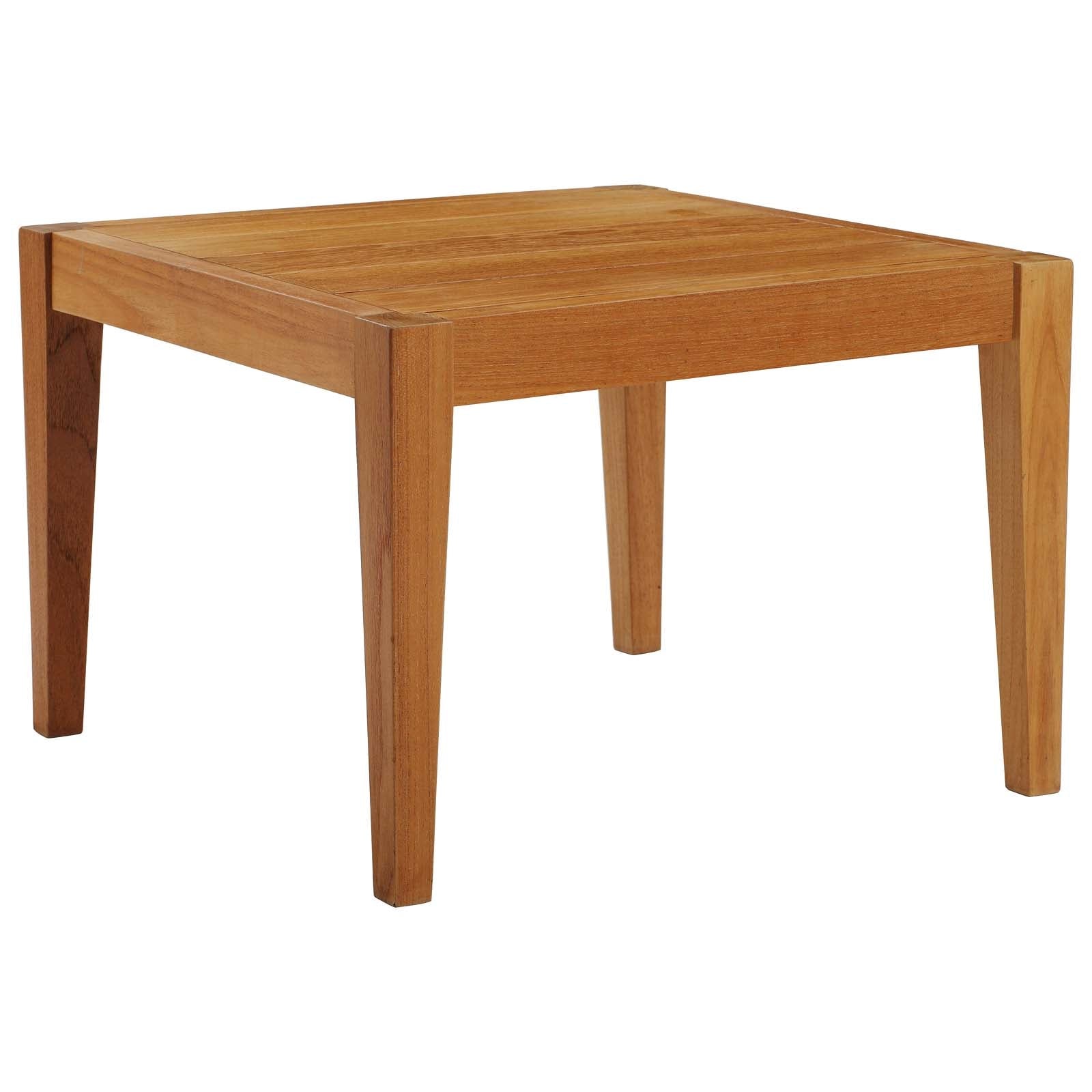 Northlake Teak Outdoor Side Table - From Where Finds - 