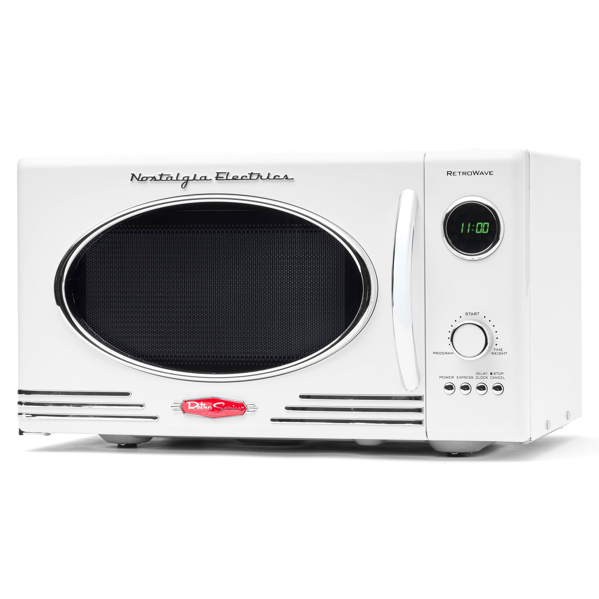 Nostalgia 0.9 Cu. Ft. Microwave Oven - From Where - 