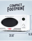 Nostalgia 0.9 Cu. Ft. Microwave Oven - From Where - 