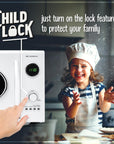 Nostalgia 0.9 Cu. Ft. Microwave Oven - From Where - 